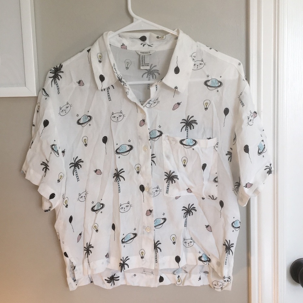 button up blouse